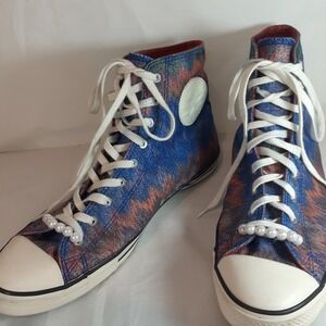 Converse Chuck Taylor All Star Fancy Missoni Hi Casual Women's Size 9.5 Sneakers